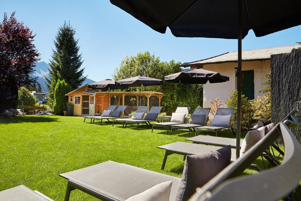 Der Gruene Baum Mountain Boutique Hotel Ehrwald Exteriér fotografie